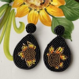 Sunflower Earrings